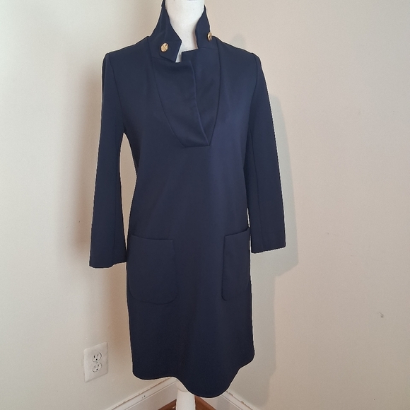 Tuckernuck Navy Blue Pointe Emerson Dress Size XS NWOT - Picture 3 of 9